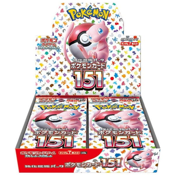 Pokemon 151 Booster Box - SV2a [With Shrink]